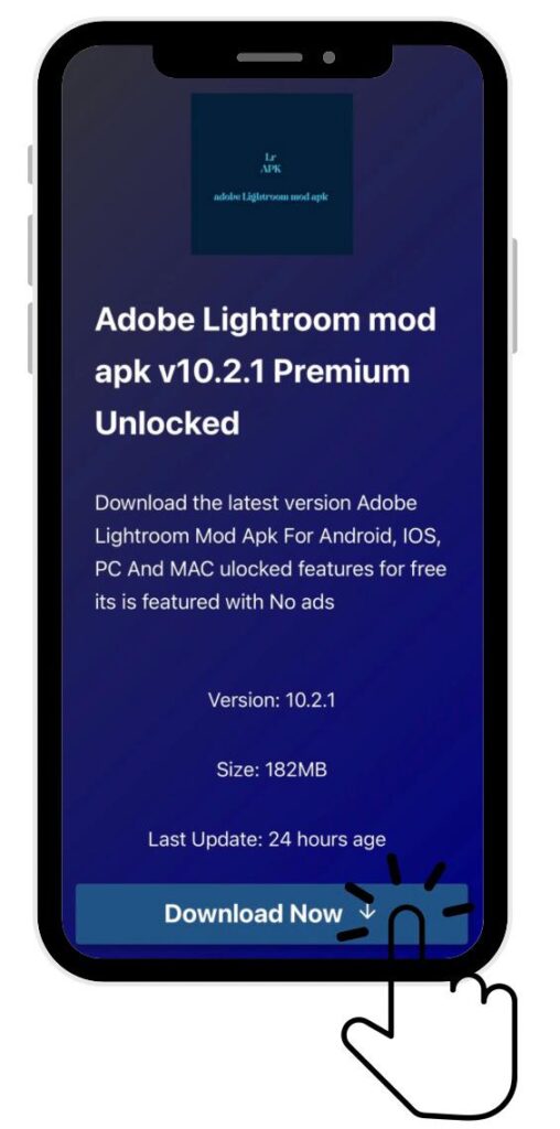 Adobe Lightroom Mod Apk Download Process
